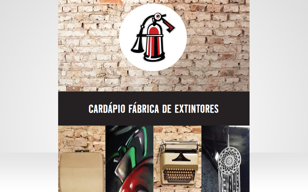 Cardápio A Fábrica de Extintores