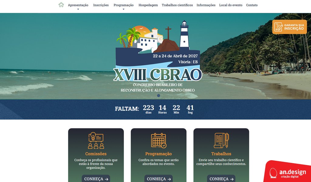 XVIII CBRAO - 2027