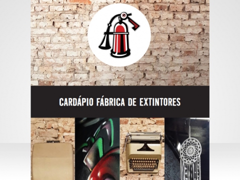 Cardápio A Fábrica de Extintores