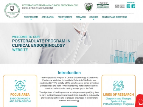 Pós-graduação em Endocrinologia e Metabologia UNIFESP